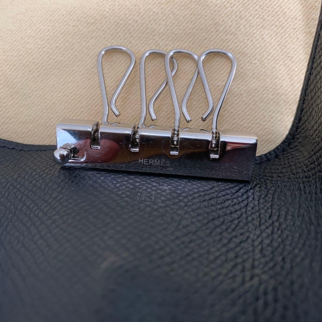 エルメス HERMES べアン キーケース 刻印⬜︎K HERMES エルメス ベアン