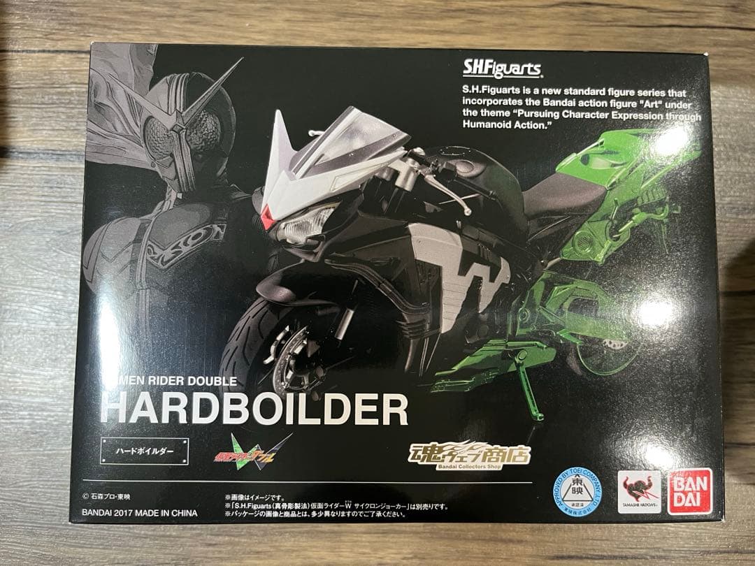 真骨彫 仮面ライダーW サイクロンスカル フィギュアーツ ハード