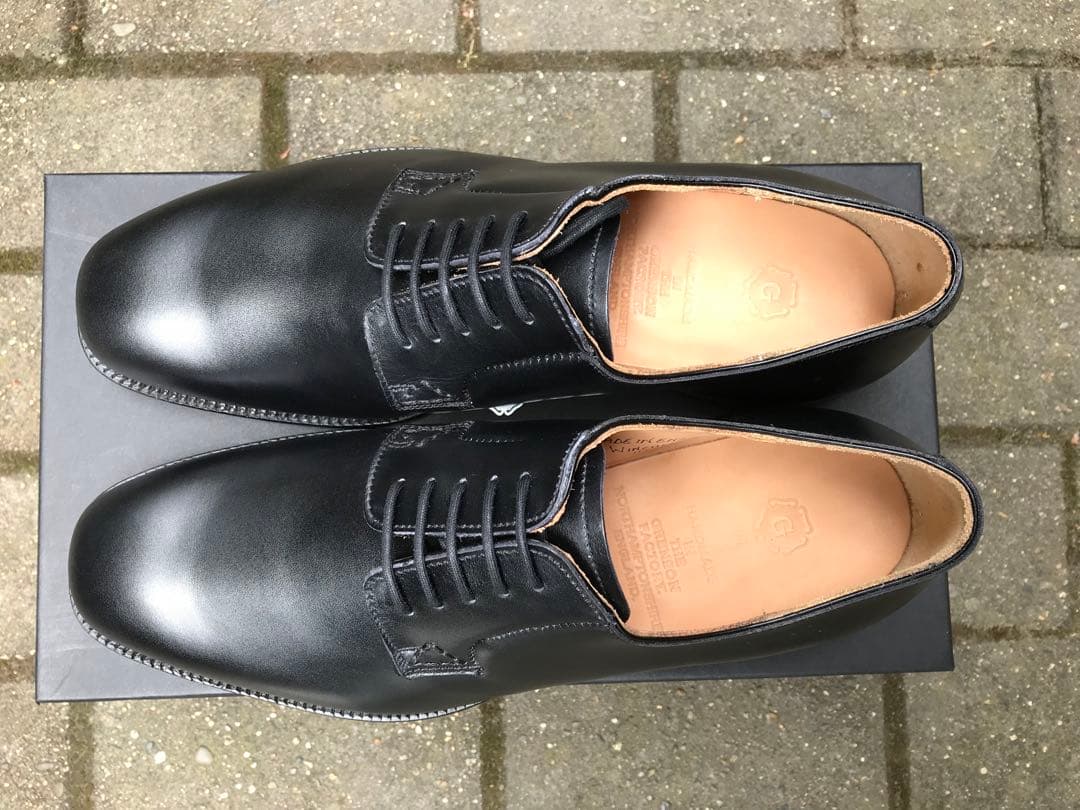 GRENSON WINCHESTER 7F プレーントゥダービーシューズ