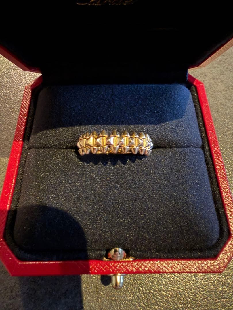 極美品！クラッシュ ドゥ カルティエ リング SM 53