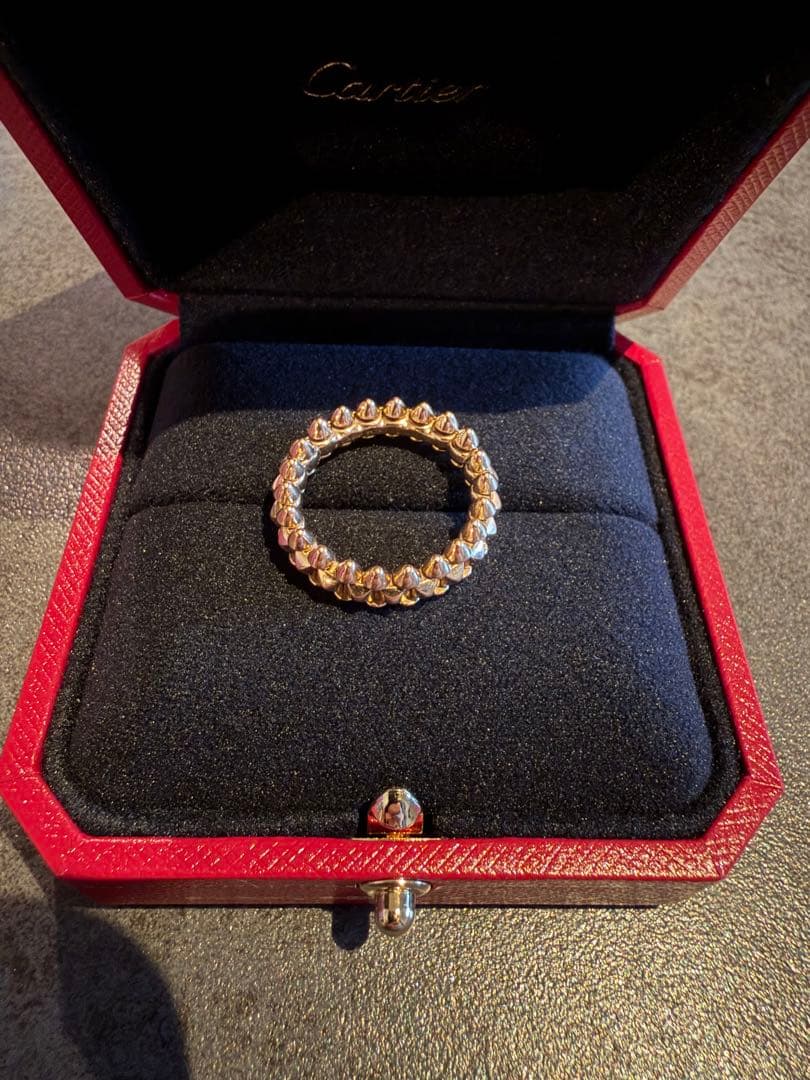 極美品！クラッシュ ドゥ カルティエ リング SM 53