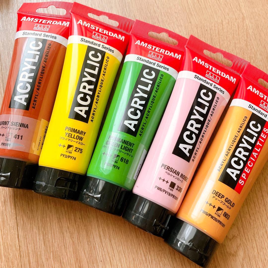 新品未使用 アムステルダム アクリリックA 120ml