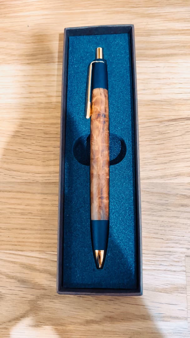 （希少.限定品）野原工芸似 ボナンペン 杉の杢 新品未使用