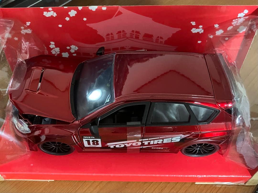 ミニカー JDM TUNERS 2012 SUBARU IMPREZA WRX STI