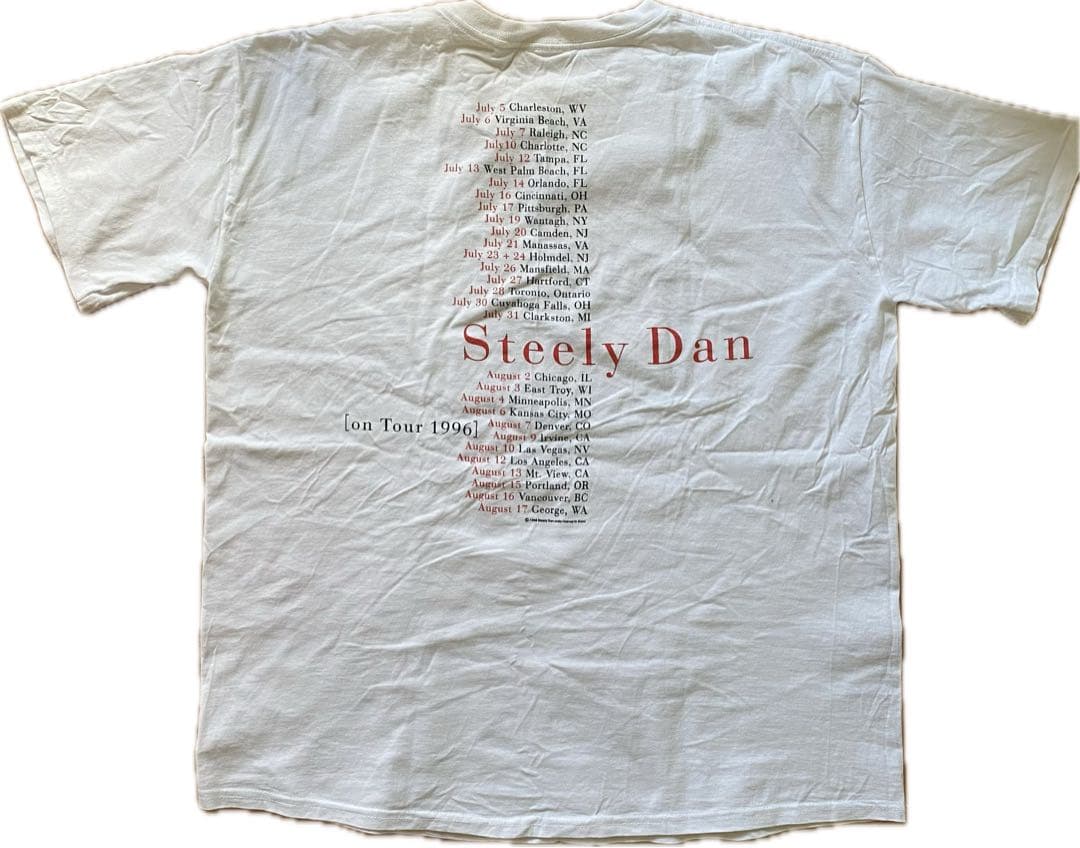 90´s steely dan tシャツXL野村訓市