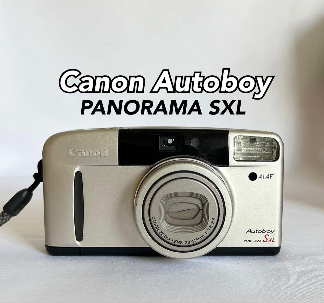完動品】Canon Autoboy S XL フィルムカメラ 動作確認済み
