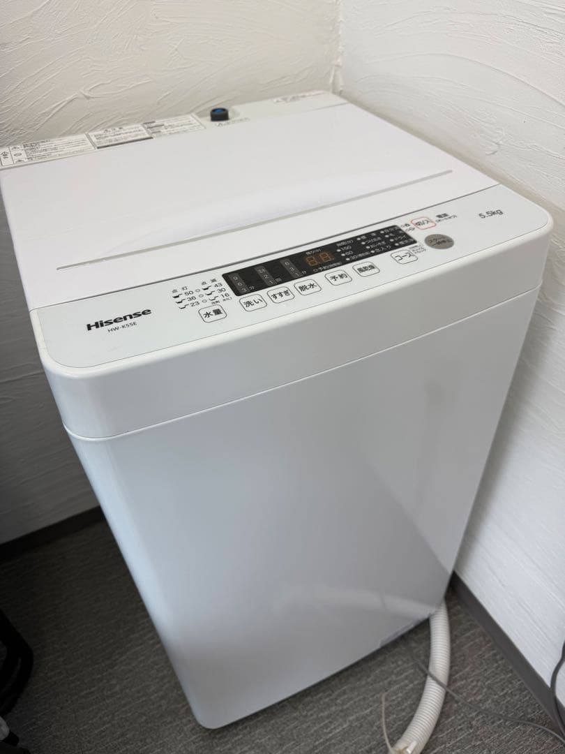 値下げしました！Hisense 縦型洗濯機 HW-7010 美品 ハイセンス（HISENSE） 洗濯機 7kg 縦型 一人暮らし 全自動洗濯機