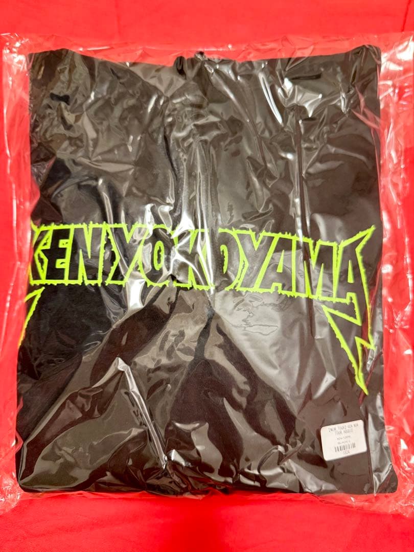 新品 KEN YOKOYAMA横山 健『MOW』パーカー黒L① ハイスタンダード