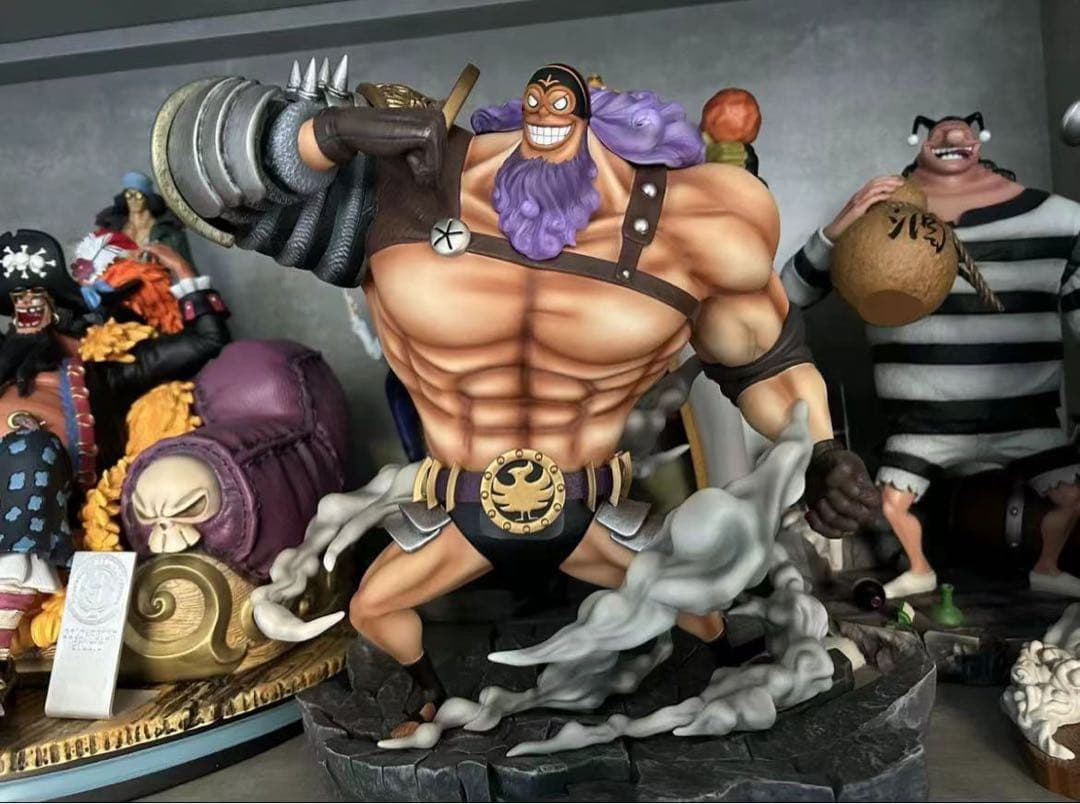 ワンピース ジーザスバージェス ガレージキット ガレキ スタチュー①③