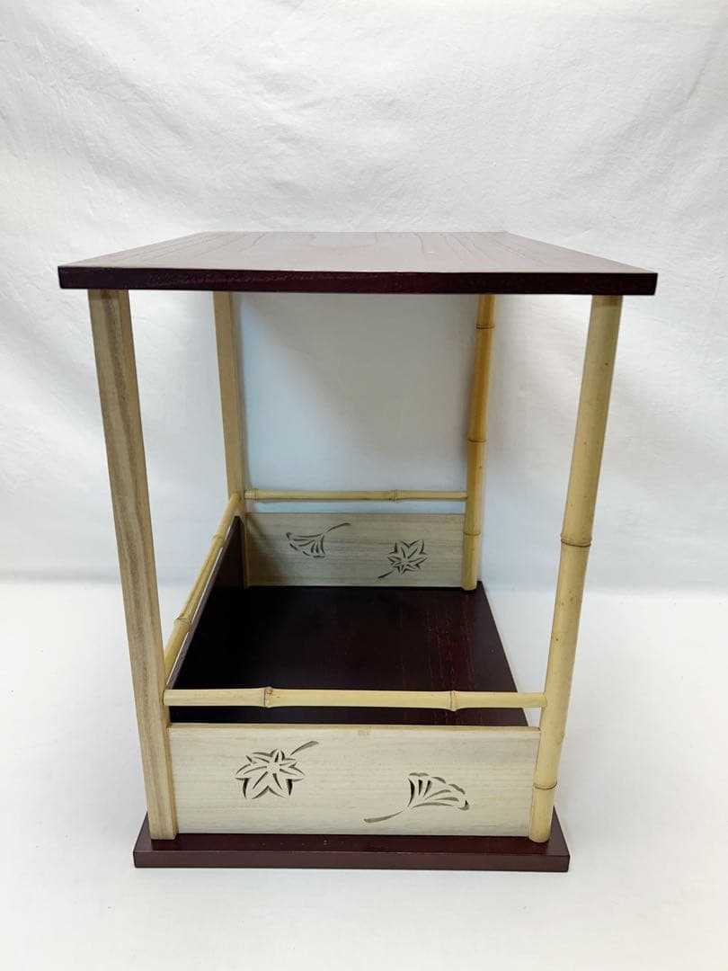 美品 茶道具 吟風棚 坐忘斎好写し 組立式 紙箱 - メルカリ