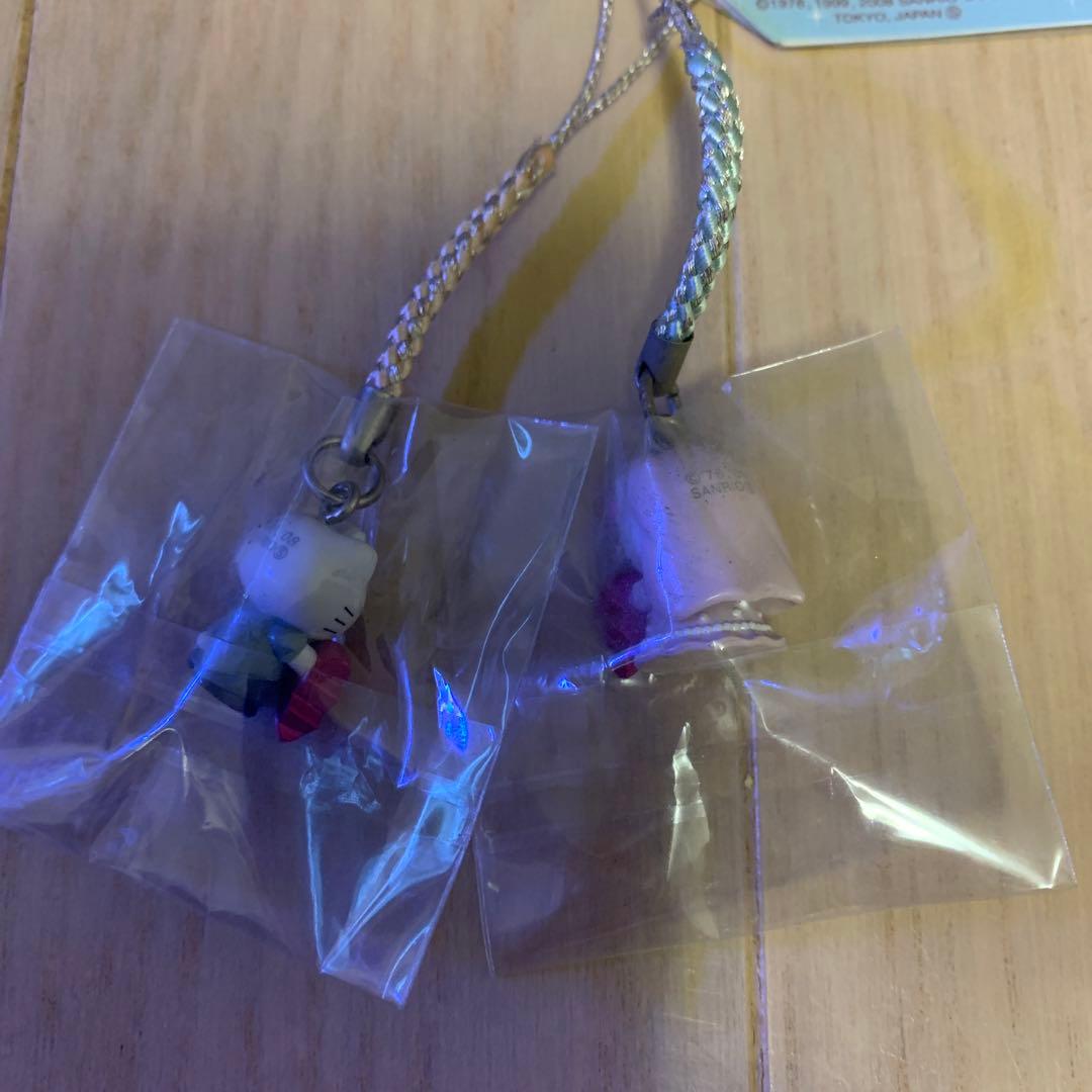 伊豆限定 ハローキティ ウェディングストラップ 2個セット