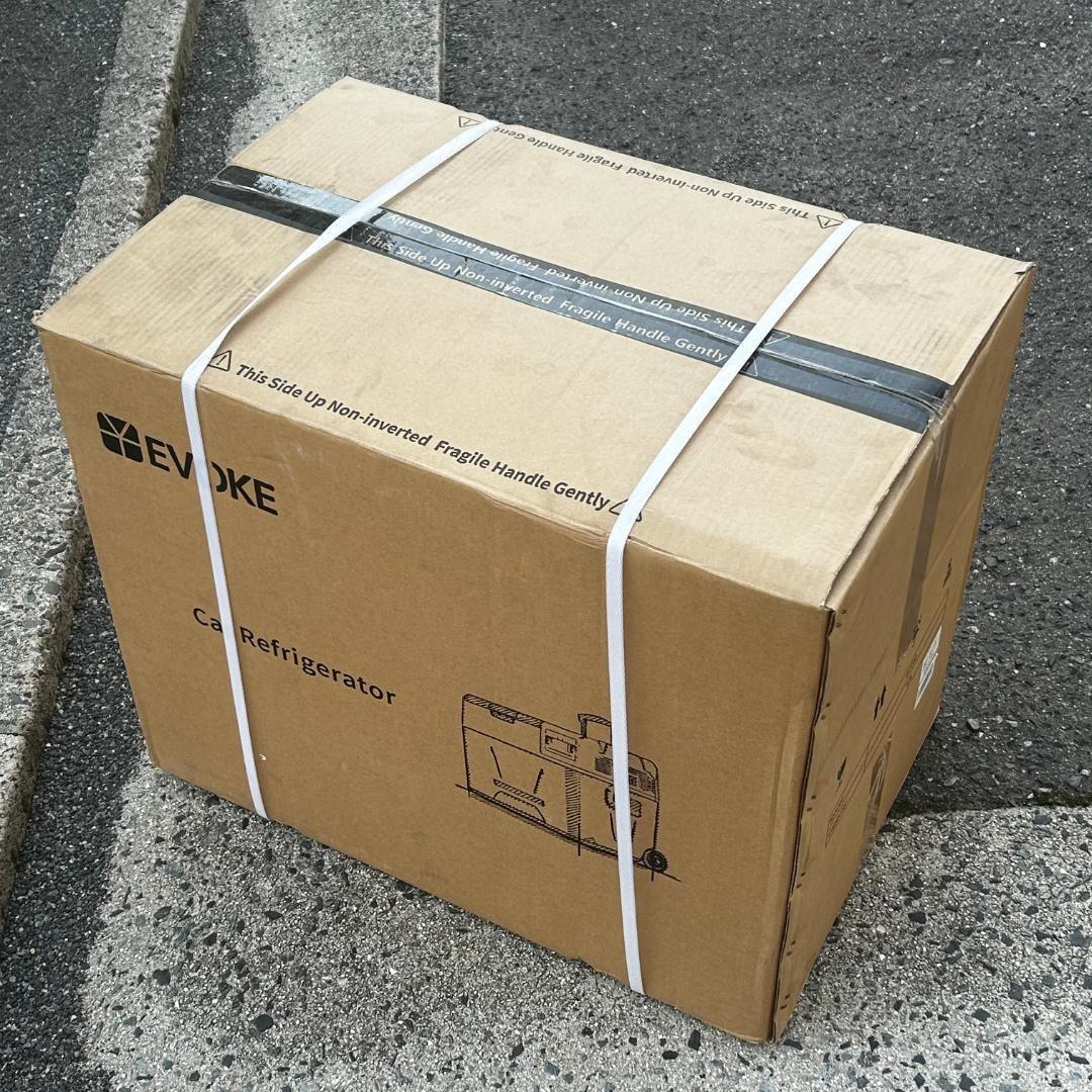 ポータブル冷蔵庫 40L グレー 新品未開封 車載冷蔵庫 アウトドア キャンプ