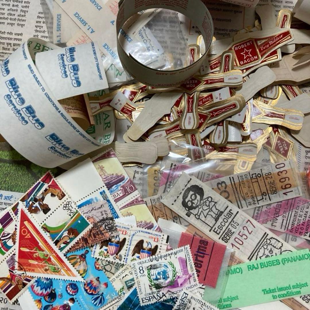 ブ*チ様 海外ロールチケット紙もの まとめ売り - メルカリ