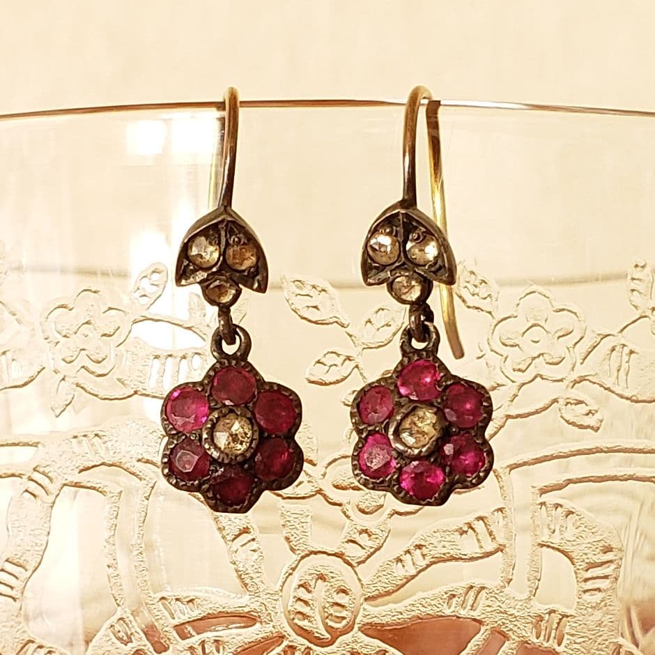 1800年代 アンティーク ピアス 1950年代vintageパールのピアス【卒業入学式・上品・シンプル