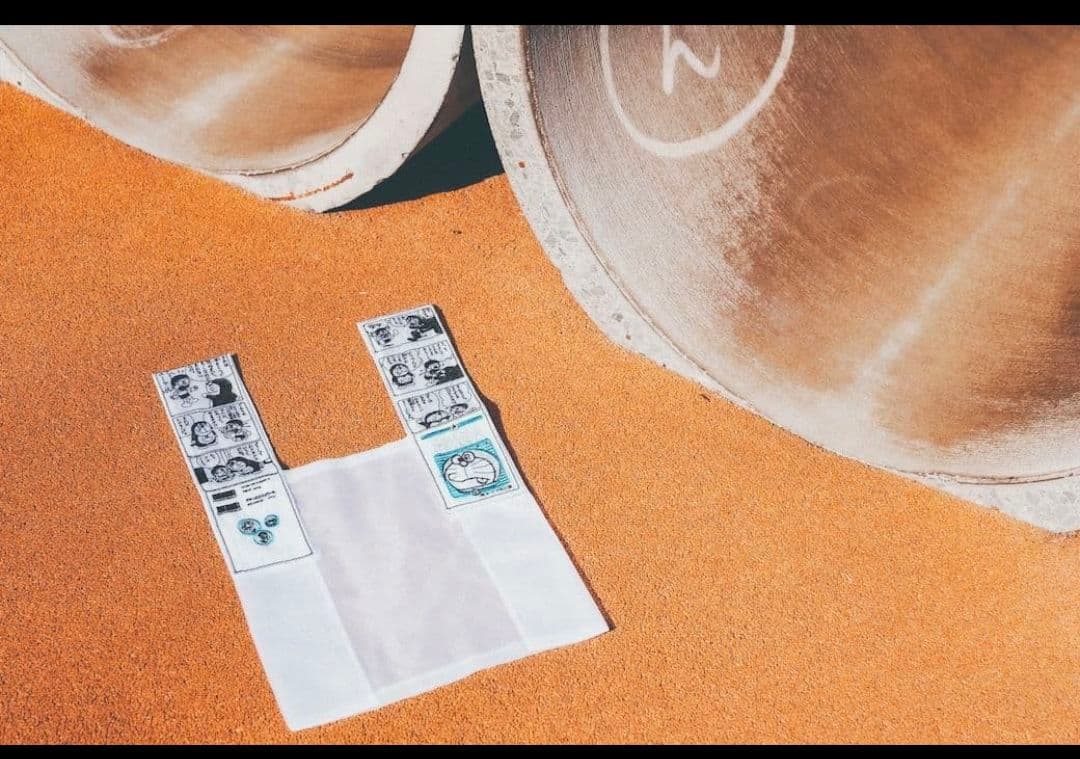 専用 折りたたみ傘&ブリジットタナカマンガのコマバッグ 藤子