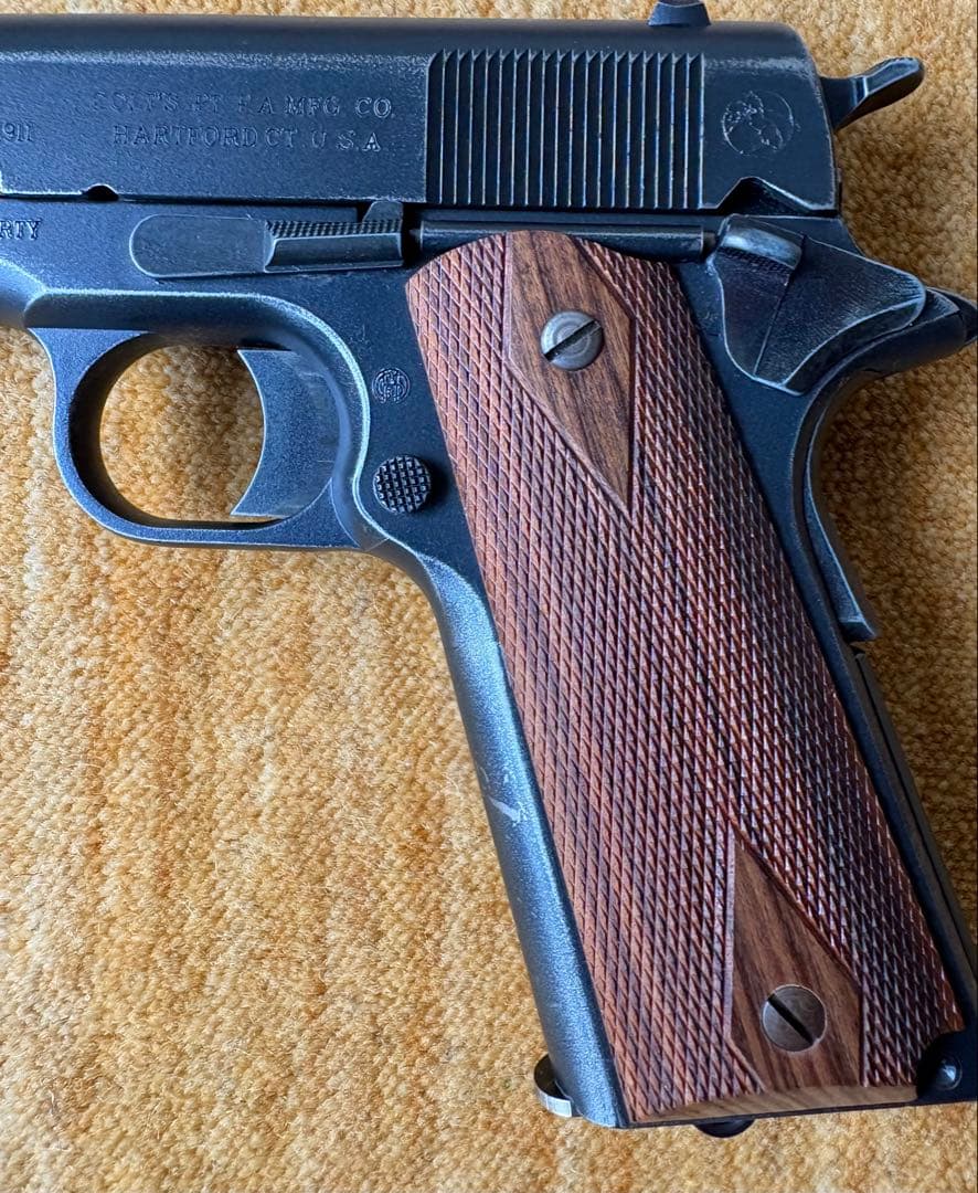 MGC コルトM1911 アーミーモデル 美鉄塗装カスタム セガールイメージ