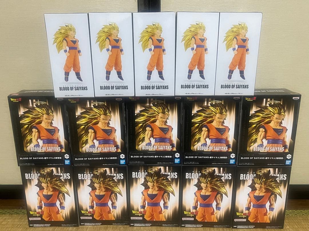 ドラゴンボールZ BLOOD OF SAIYANS 超サイヤ人3孫悟空 15体