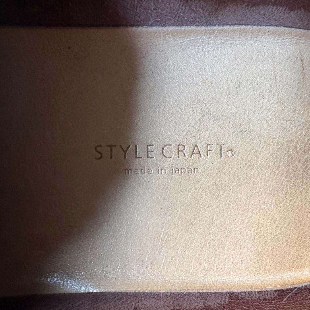 STYLE CRAFT DECK SHOES オイルスエード ブラウン 26.0