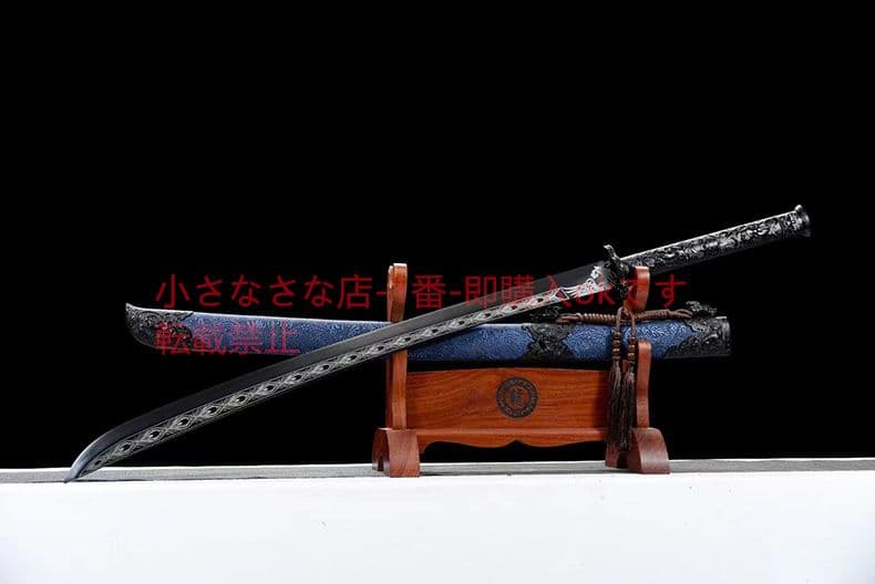 狂獅子戦刀 古兵器 武具 刀装具 日本刀 模造刀 居合刀 唐横刀 一体の刀剣