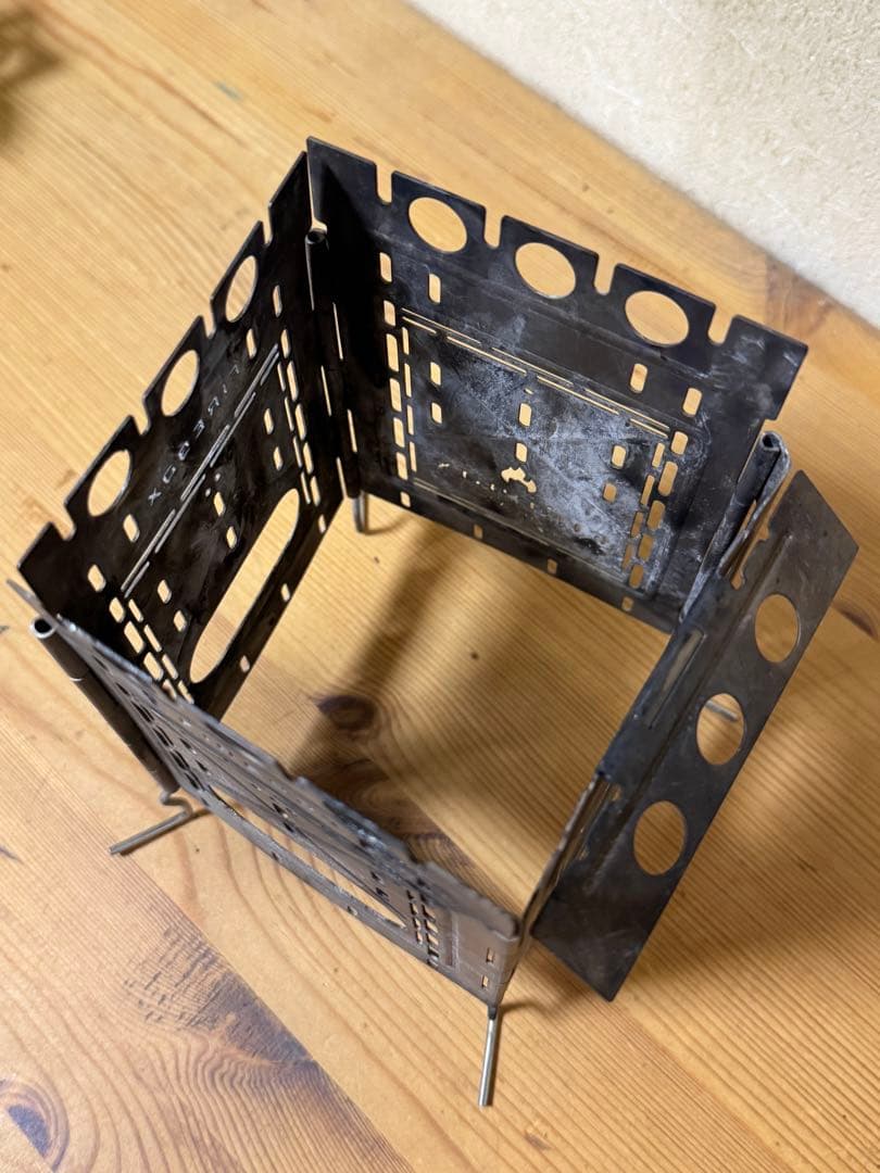 「チタン製」ファイヤーボックス 焚き火台