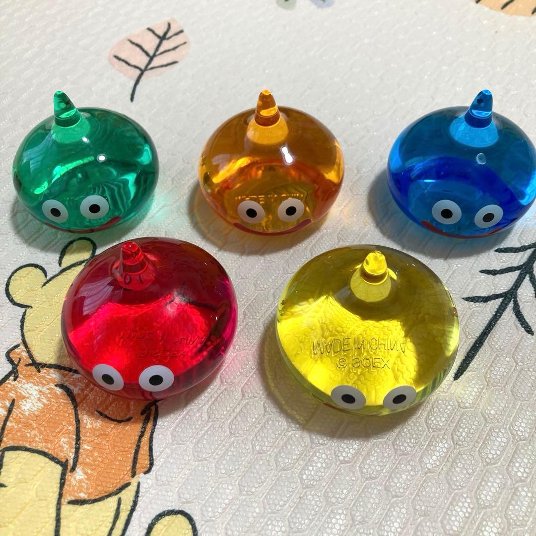 スライム ビッグクリアフィギュア 5色セット スライムフィギュア 5体