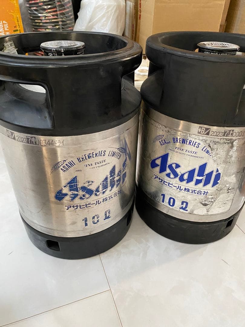 アサヒスーパードライ 10L 樽2本