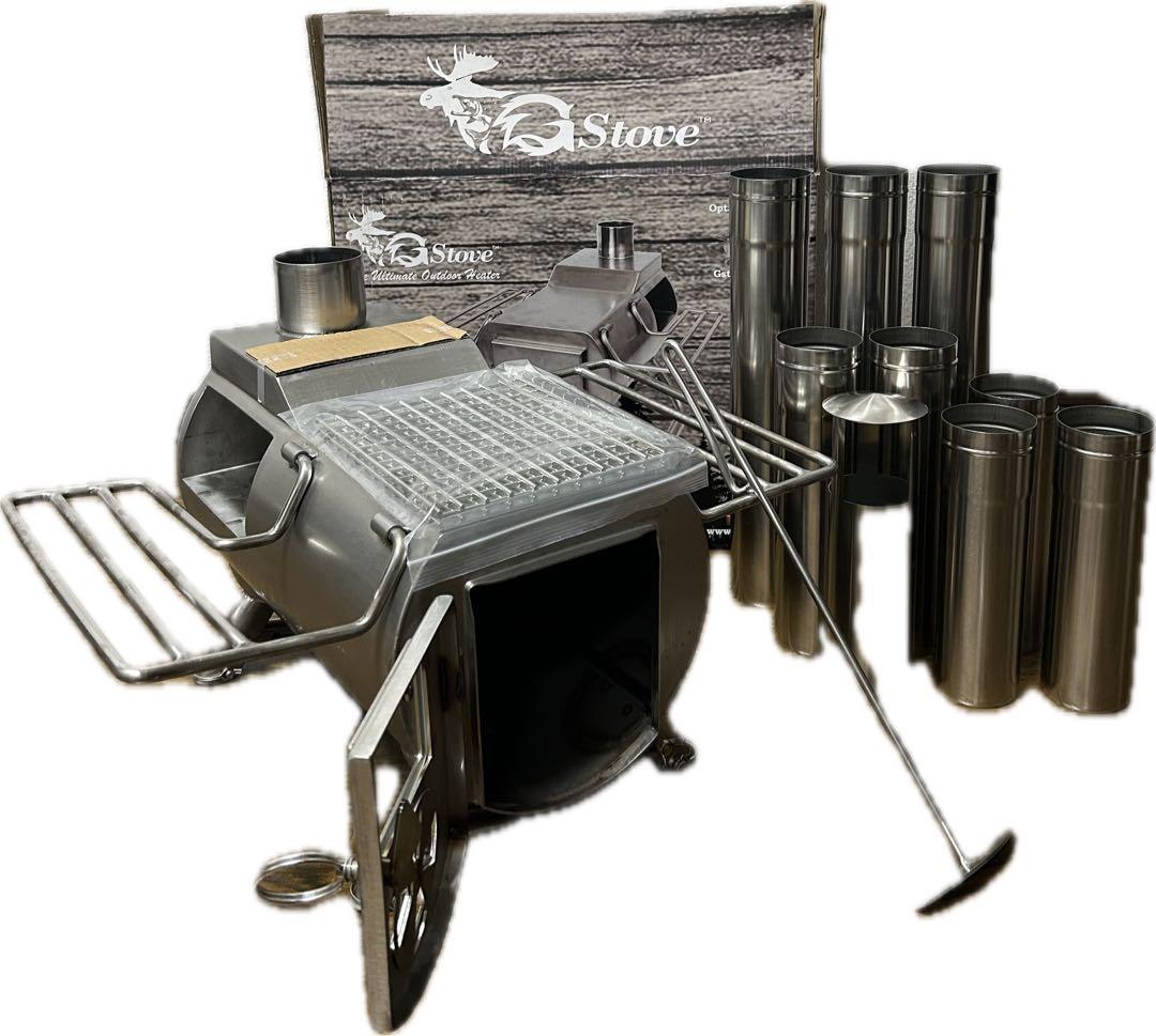 G-stove Cooking Viewステンレス製薪ストーブ