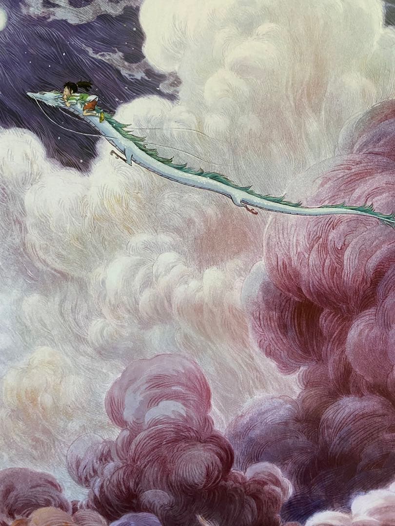 激レア】ジブリ 千と千尋の神隠し 中国版B ポスター 宮崎駿 ④