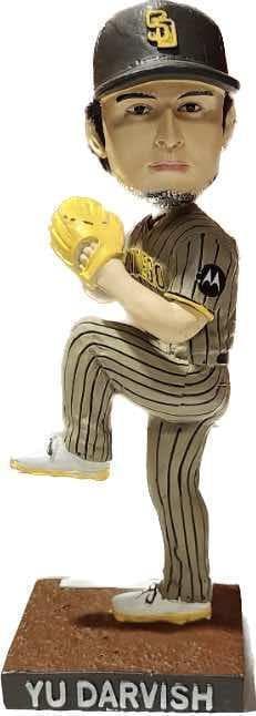 ダルビッシュ3000 奪三振 ボブルヘッド パドレス バブルヘッド 球場限定