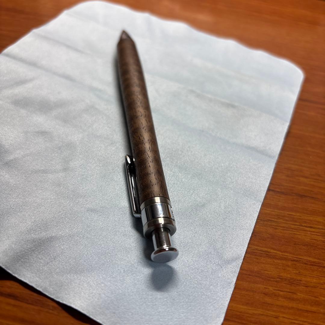 工房楔 ウォールナット縮み杢 シャーペン0.5 (可動式＆固定式） オイル