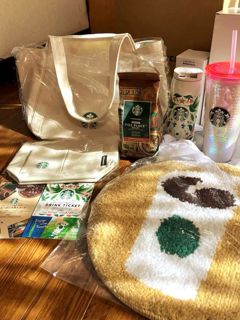 スタバ福袋 2025 抜き取りなし スターバックス