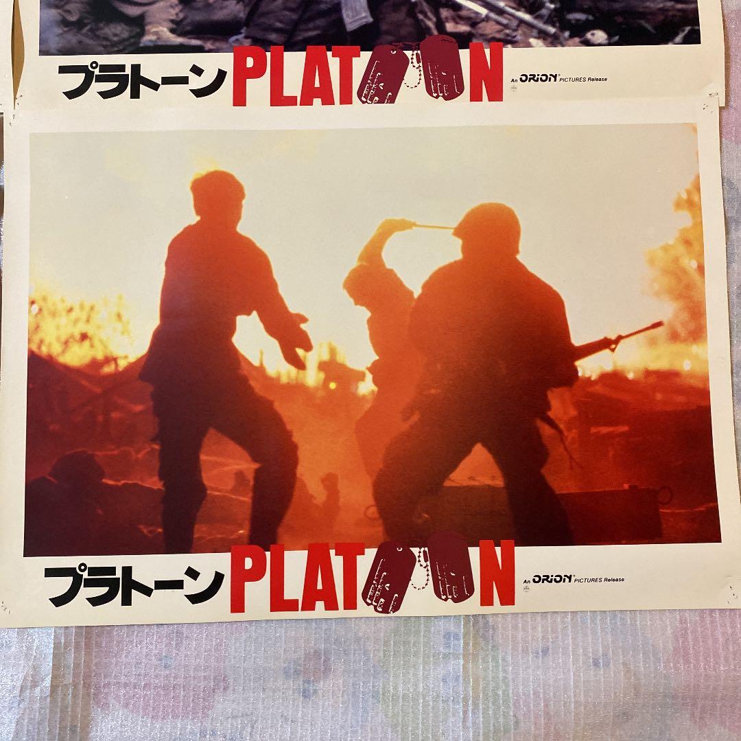 1987年映画 PLATOON 『プラトーン』カラースチール 4枚