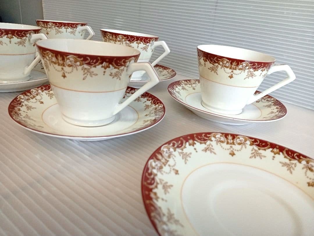 珍品】東洋陶器会社 TOYOTOKIKAISYA カップ＆ソーサ－オールド東陶