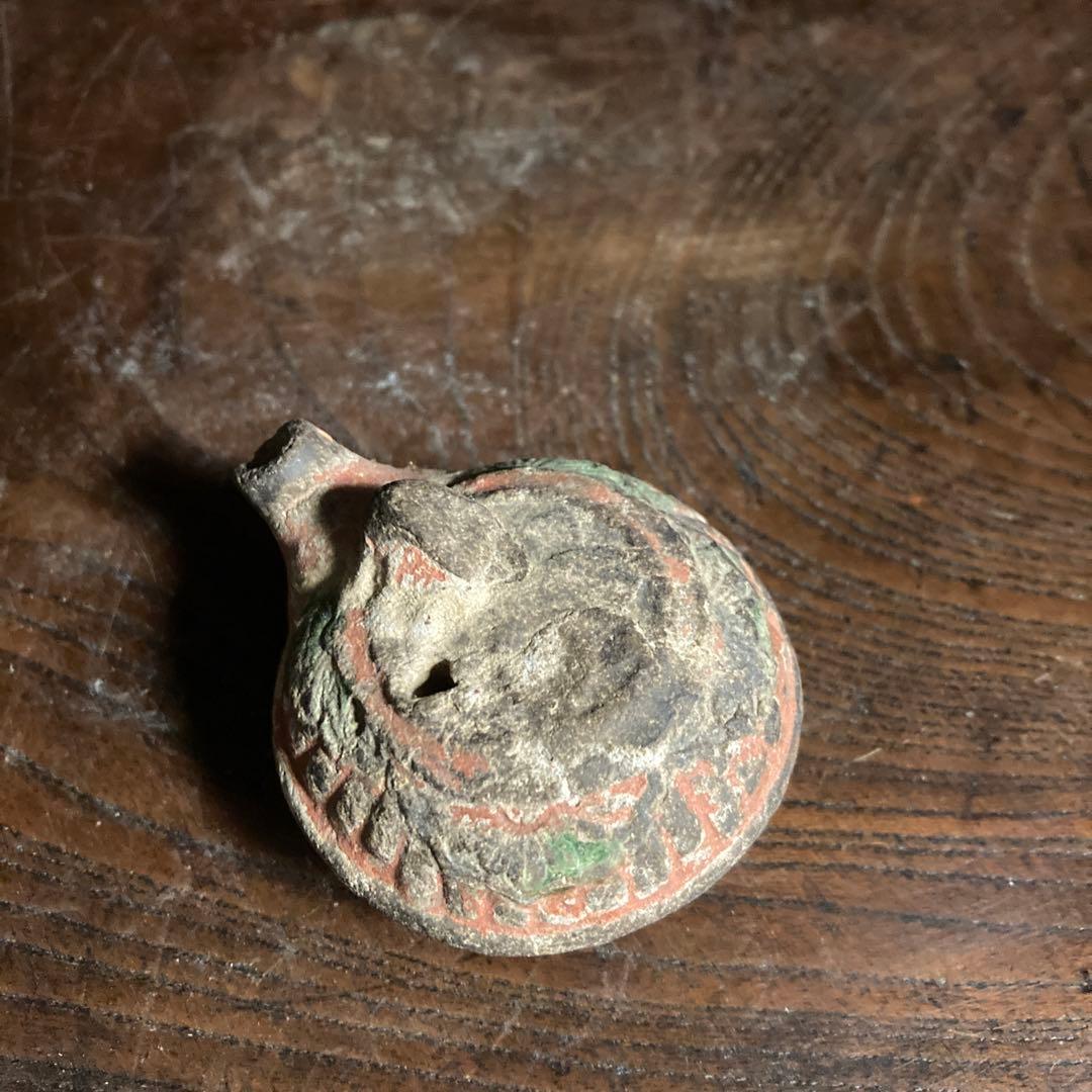 新年赤札セール❗️【ギャラリー三益】古美術　宋代磁州窯　古赤絵水滴