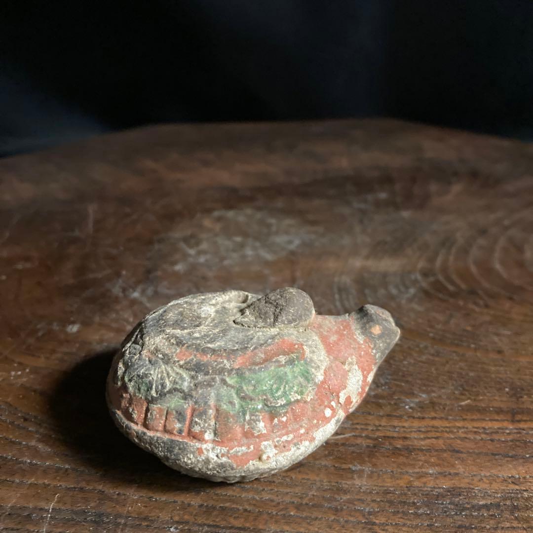 新年赤札セール❗️【ギャラリー三益】古美術　宋代磁州窯　古赤絵水滴