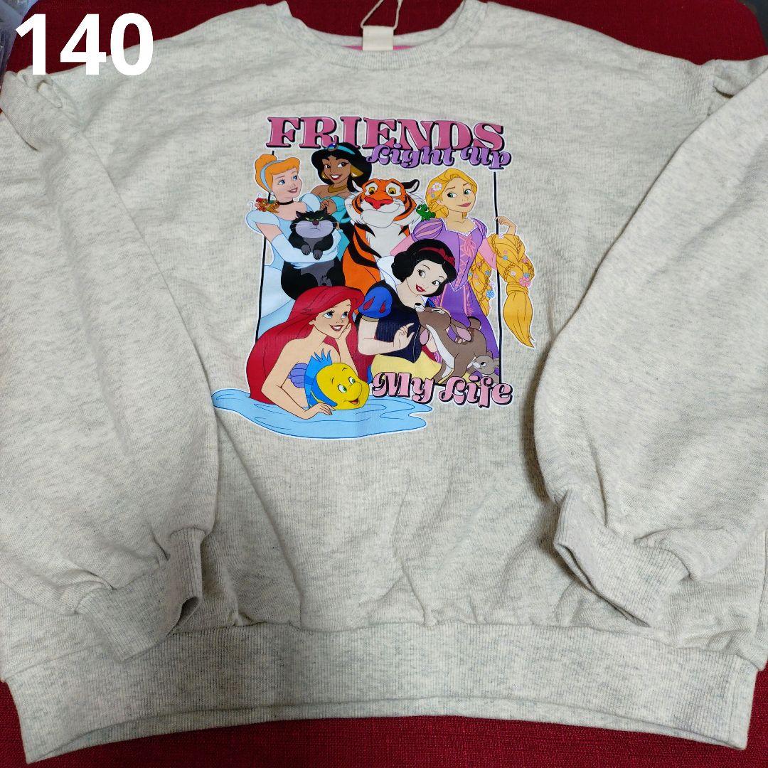 新品未使用 ディズニー プリンセス トレーナー 140 - メルカリ