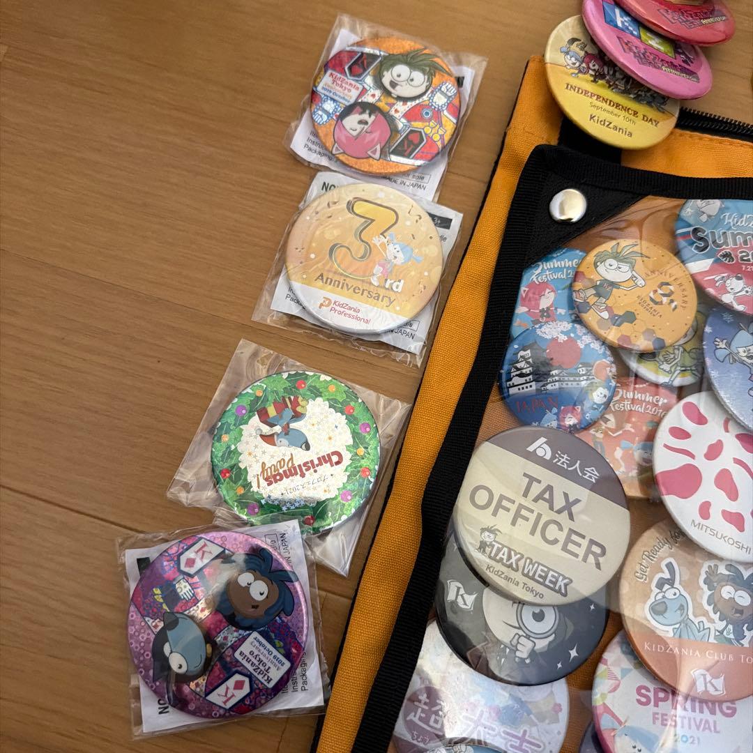 キッザニア　バッジ　ピンバッチ　非売品　　多数
