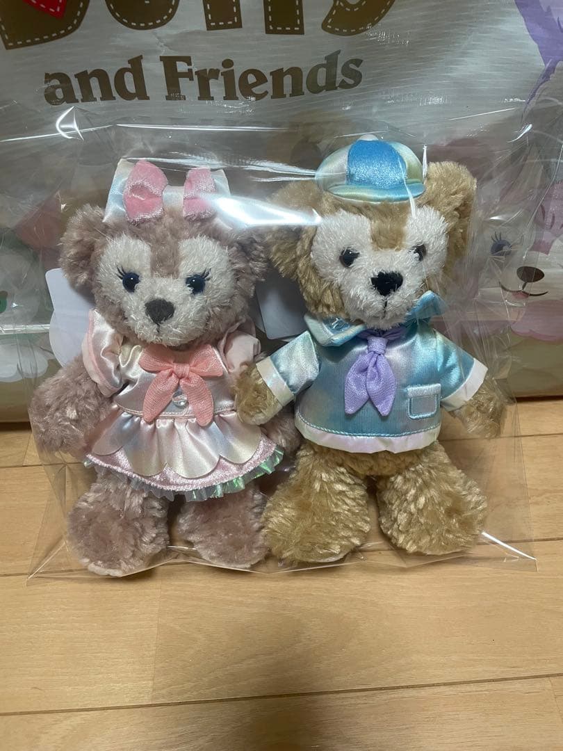 シェリーメイ ダッフィー ポージー プラッシー カラフルハピネス