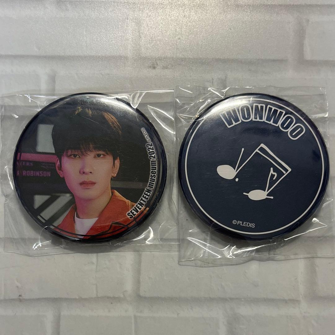 SEVENTEEN セブチ 缶バッジ ウォヌ