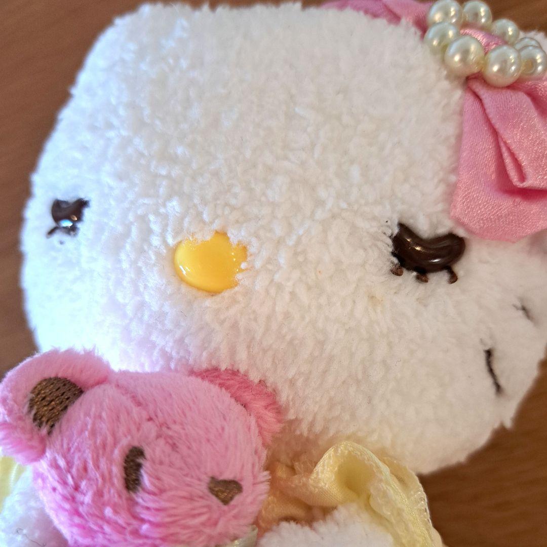 ハローキティ 寝んね ぬいぐるみ 　いやしどーるくま　癒し　おやすみ　寝顔