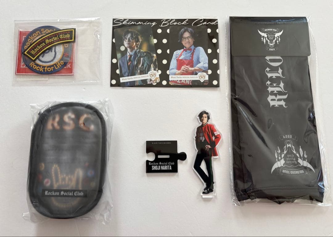 新品RockonSocialClub 成田昭次アクリルスタンド他グッズセット