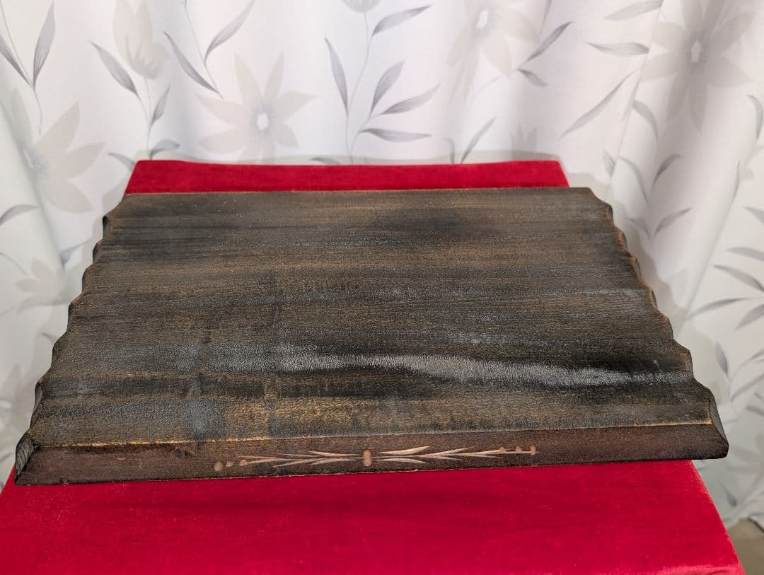 古美術 アート 木彫り 彫刻 『西遊記』 木台付