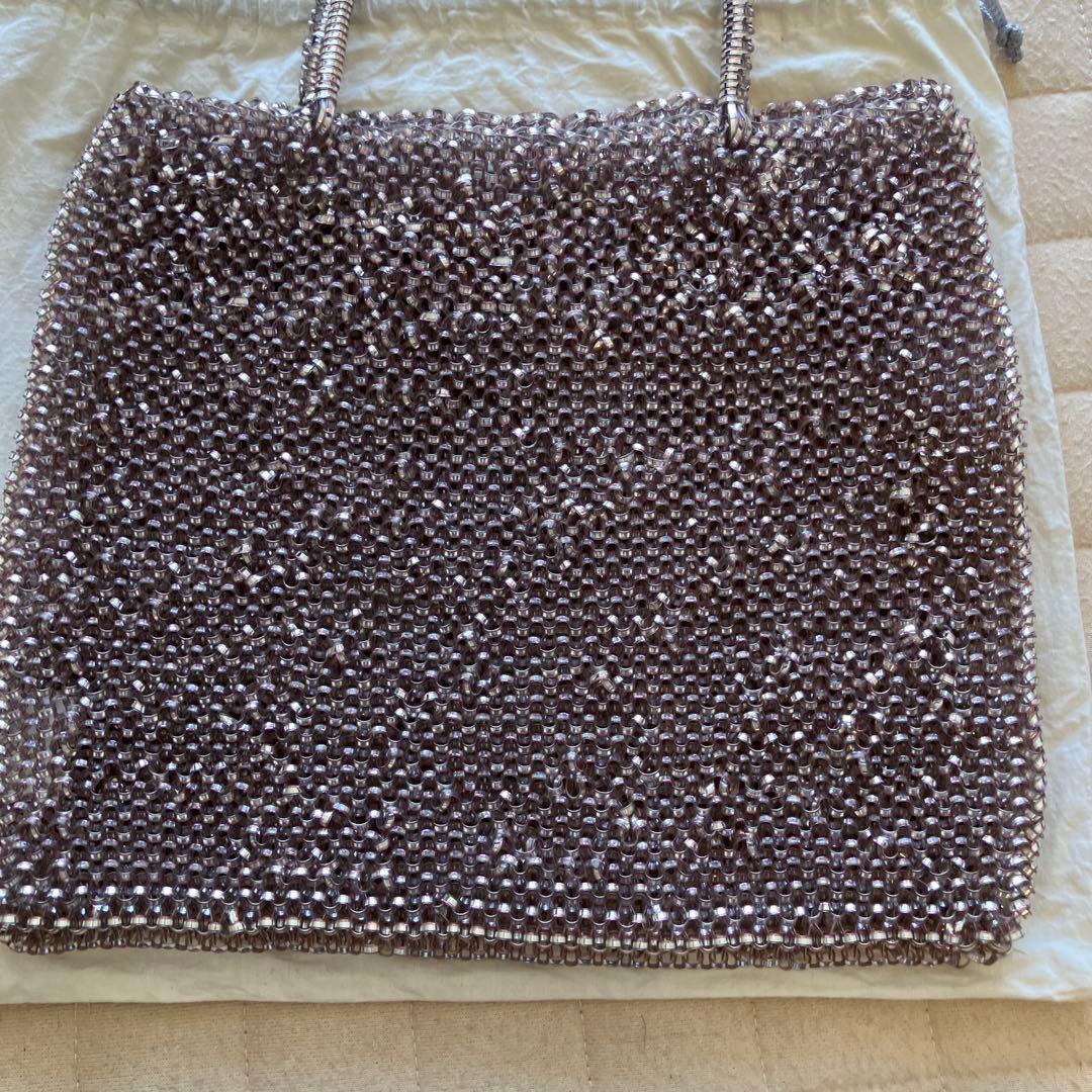 アンテプリマ シルバーピンク ワイヤーバッグ