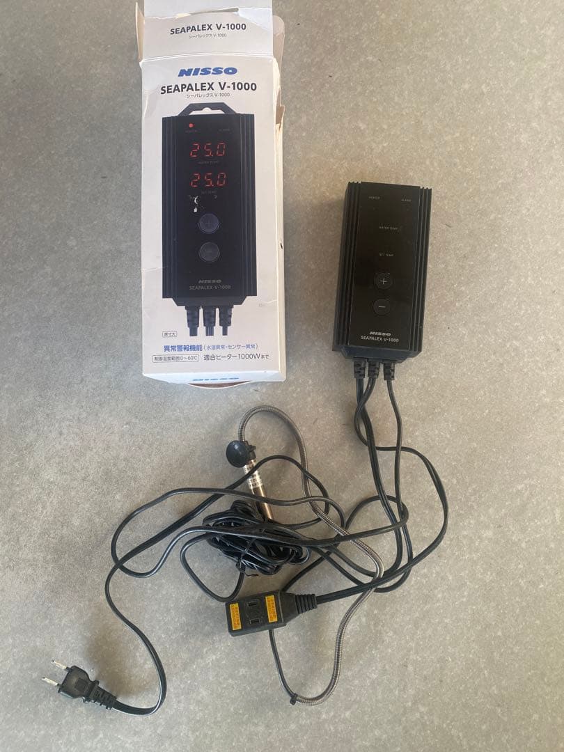 NISSO strong safe1000ヒーター・v−1000ポンプ3点セット