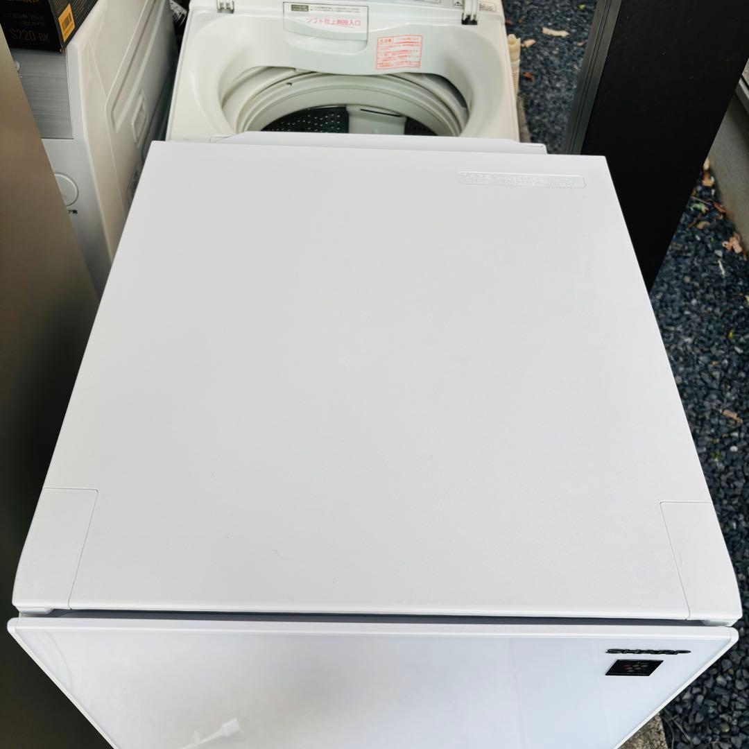 SHARP 137L 冷凍冷蔵庫 SJ-GD14E-W◇2019年製