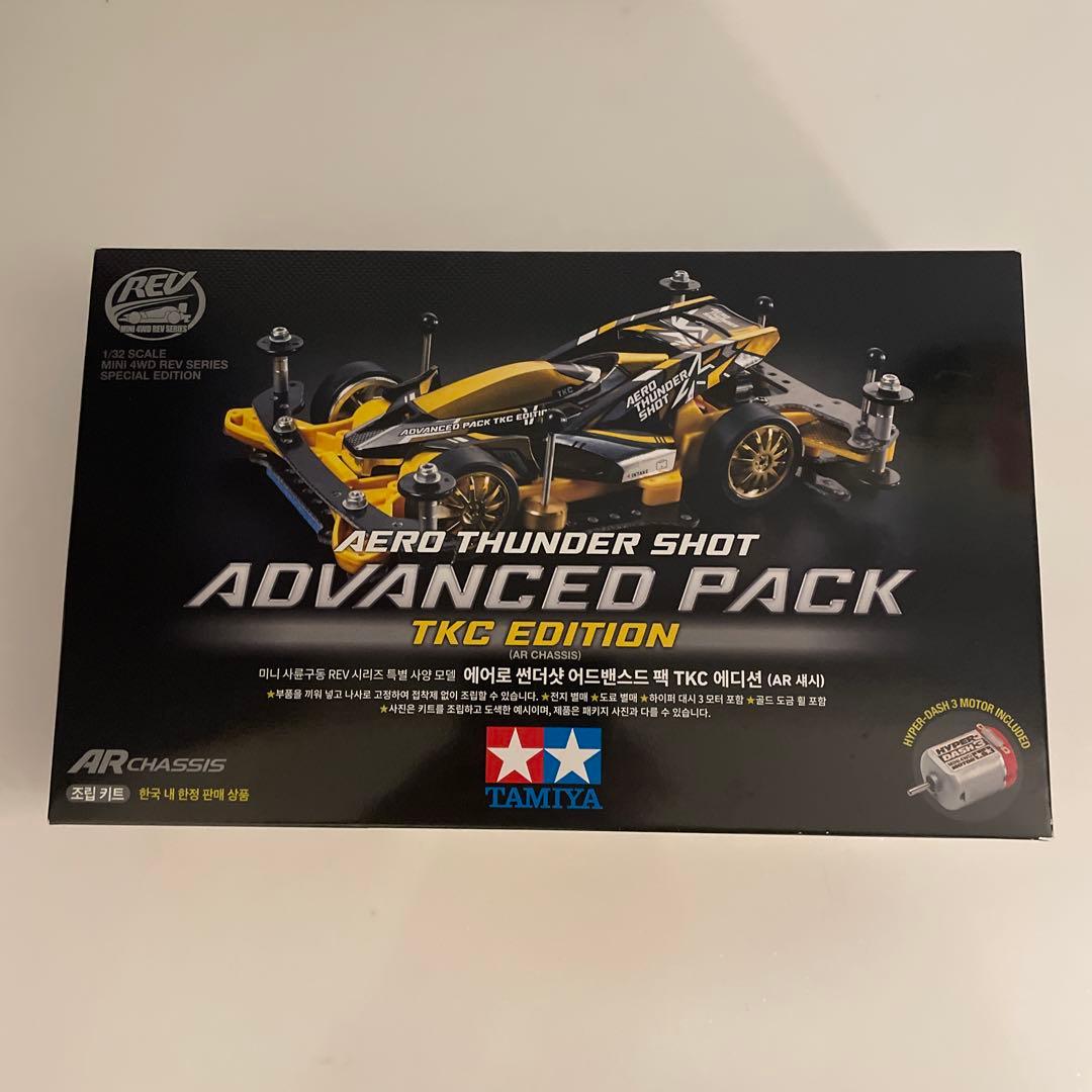 韓国限定】 TAMIYA エアロサンダーショット アドバンスパック ミニ四駆