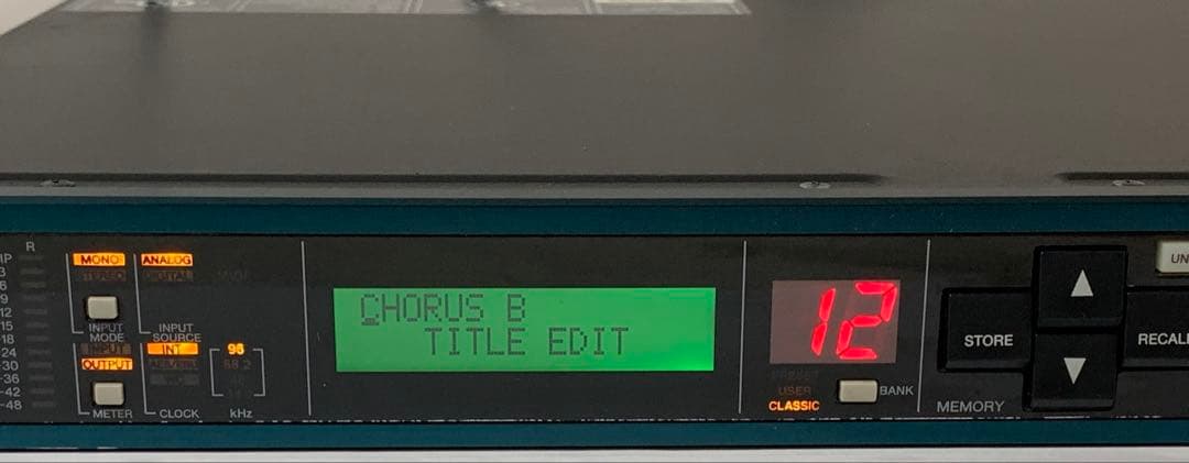 YAMAHA プロフェッショナルマルチエフェクトプロセッサー SPX2000