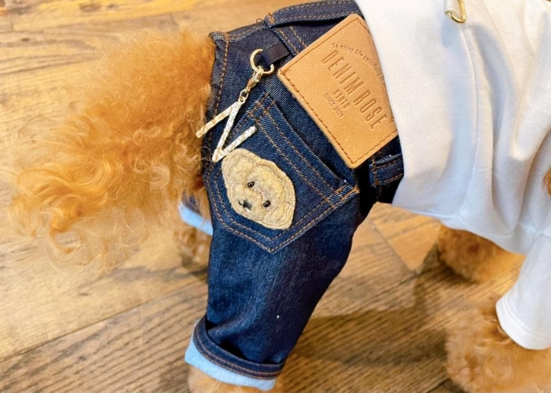 B419.pon2pan2☆オーダー☆犬着物☆犬2ウェイ着物☆犬お引き摺り着物