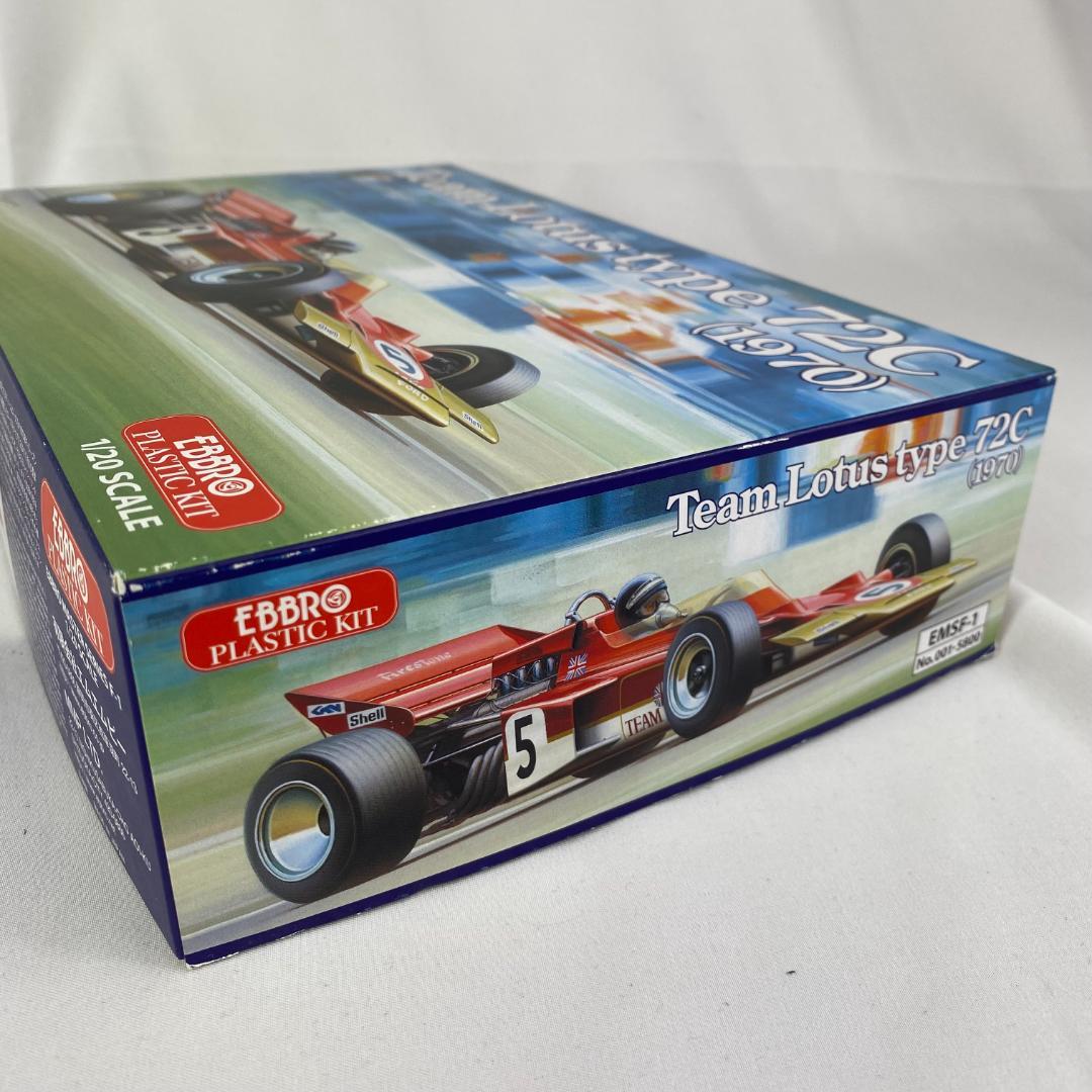 未開封 エブロ 1/20 ロータス 72C・フォード EBBRO 1970