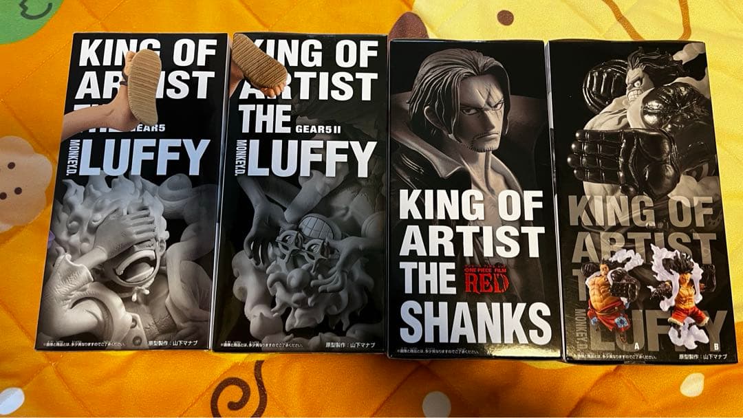 ワンピースフィギュア　KING OF ARTIST ニカ　ルフィ　シャンクス